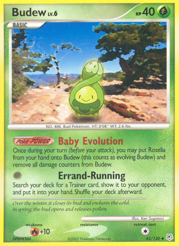 Diamond & Pearl Budew #43/130